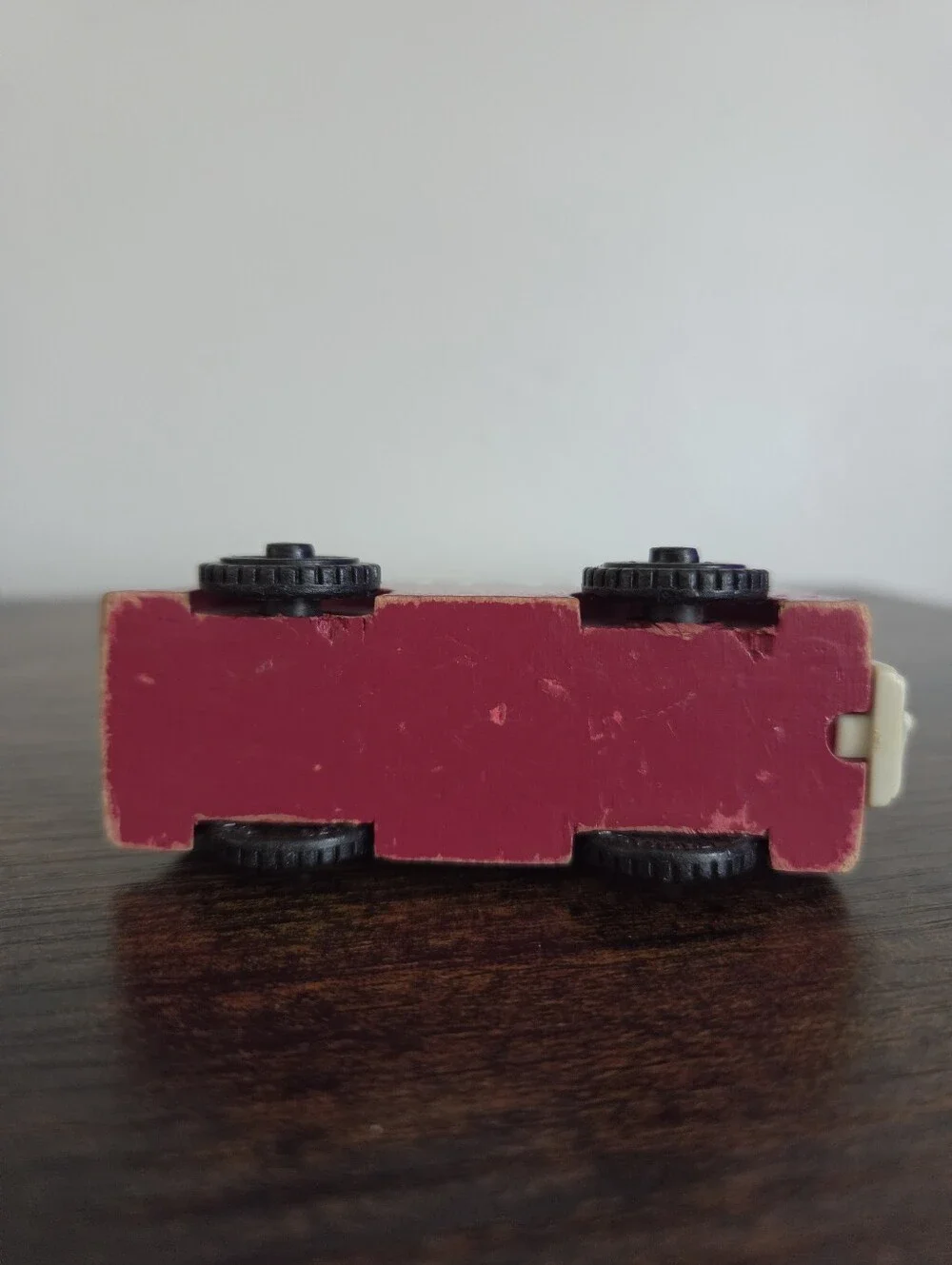 Vintage Thomas Friends Wooden Railway Bertie The Bus No Magnet